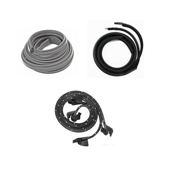 1966-1967 Nova 2 Door Hardtop Door, Roof, Truck Weatherstripping Kit
