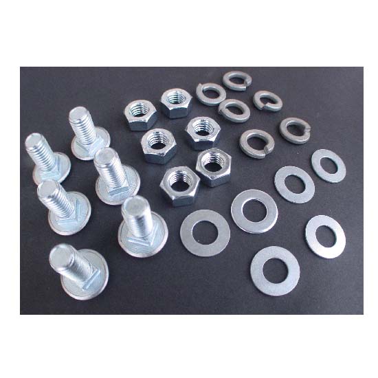 Front Bumper Bolt Kit, 1966-67 Chevy II