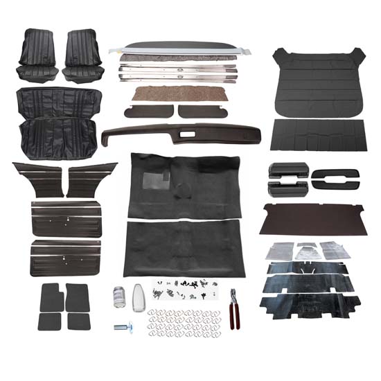 1968 Chevy Nova Interior Bucket Seat Kit