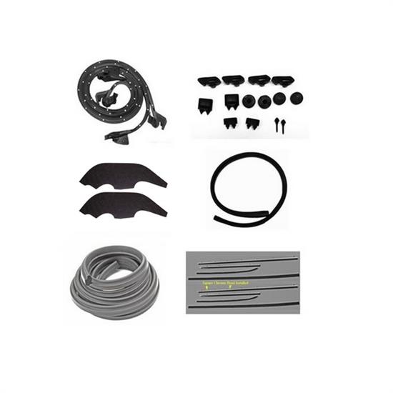 Replacement Weather Strip Kit, 1968 Nova 2 Door