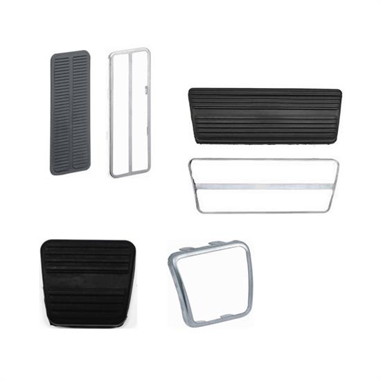 Automatic Transmission Pedal Pad Kit, 1969-81 Camaro, No Disc