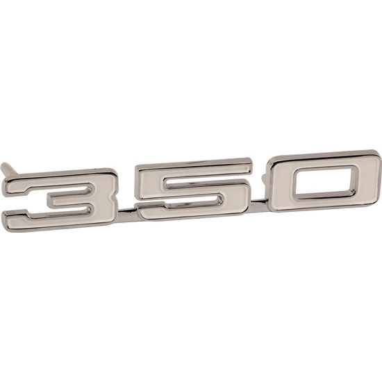 Classic Headquarters W-247B RH 350 Fender Emblem for 1968 Camaro, Each