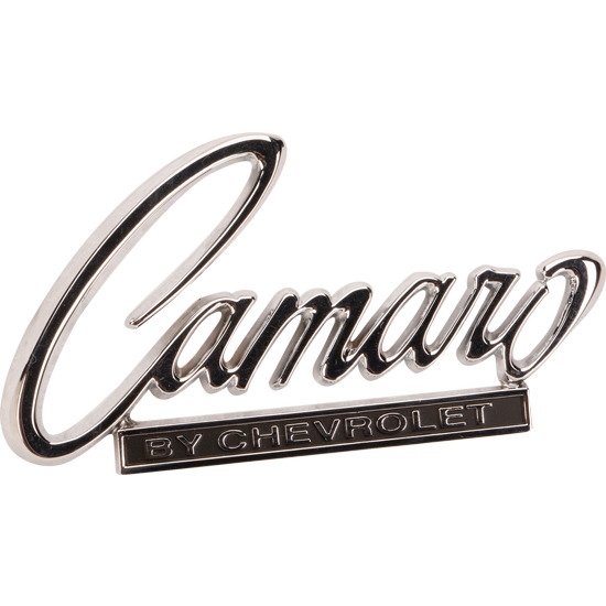 Classic Headquarters W-361 Header Panel/Trunk Lid Emblem, 1969 Camaro
