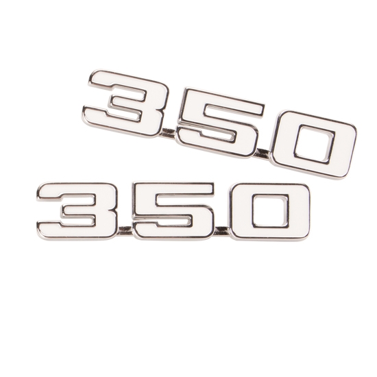 Classic Headquarters W-356 350 Fender Emblems, 69 Camaro/70-74 Nova