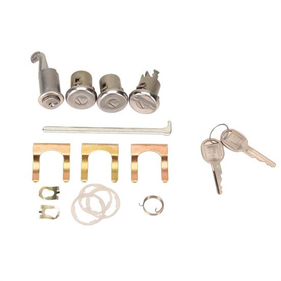 Classic Auto Locks CL-170 1962-1965 Nova Glove Box/Trunk/Door Lock Kit