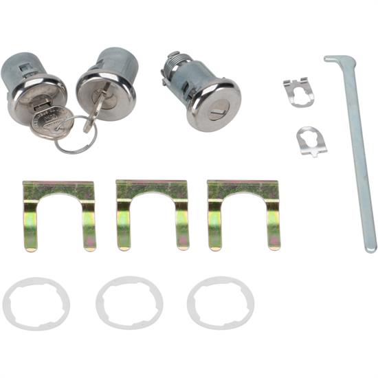 Classic Auto Locks CL-136A Door/Truck Lock Kit, 1966-68 GM Cars