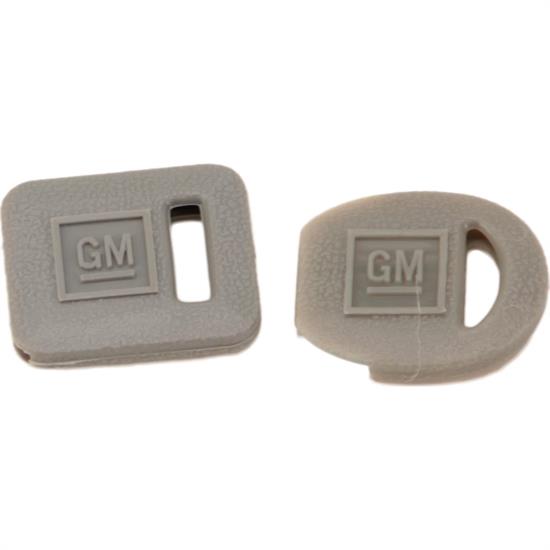 Classic Auto Locks CL-239 GM Plastic Key Cover Set, Square & Oval, Gray