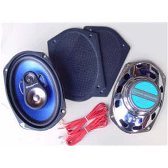 Custom Autosound CAM-693C Radio Rear Speakers, 6x9/3-Way/200 Watt,Pair