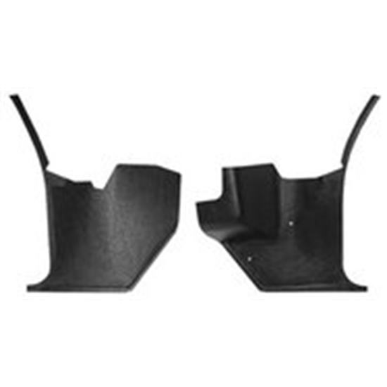 Custom Autosound COMKCHV-67A Kick Panels for 1967 Chevelle w/AC, Pair
