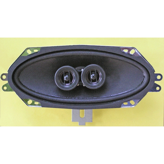 Custom Autosound 4001 Dual Voice Control Speaker, 1967-72 Chevy, Each
