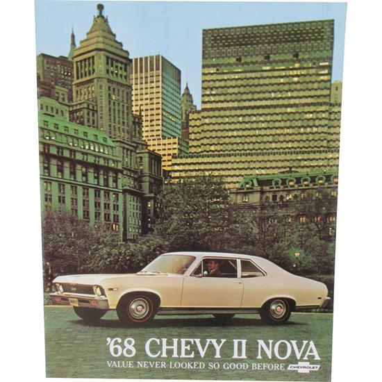Dave Graham 68-NSB 1968 Nova Salesroom Brochure