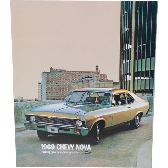 Dave Graham 69-NSB 1969 Nova Salesroom Brochures