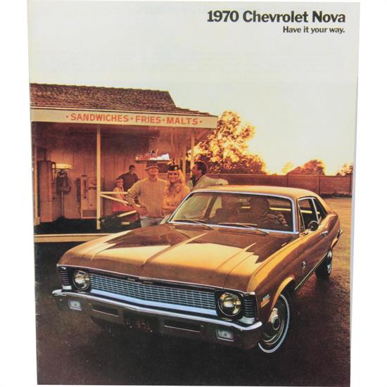 Dave Graham 70-NSB 1970 Nova Salesroom Brochure