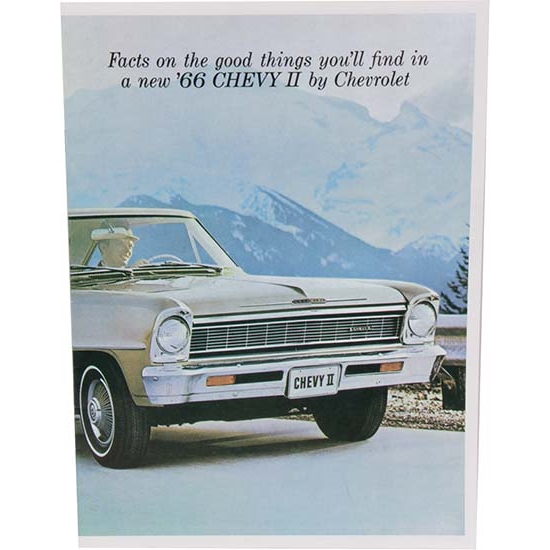 Dave Graham 66-NSB 1966 Nova Salesroom Brochure