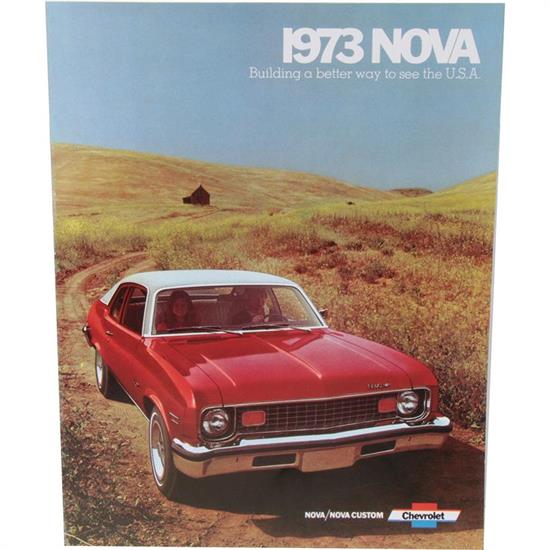 Dave Graham 73-NSB 1973 Nova Salesroom Brochure