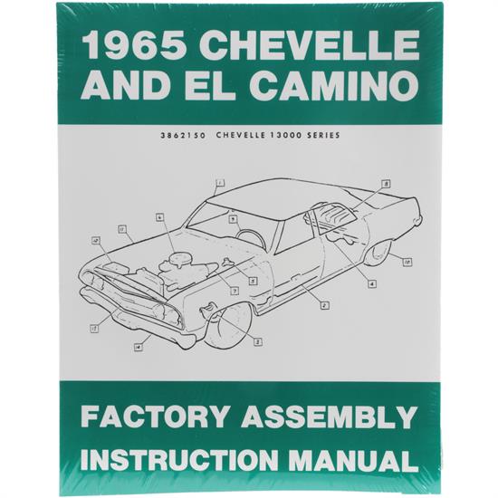 Dave Graham 65-CHFA 1965 Chevelle Assembly Manual
