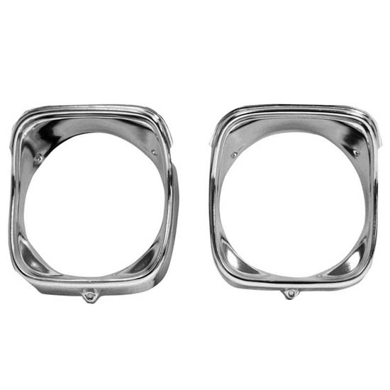 Dynacorn M1388 Head Lamp Bezels, RH, 1968 Chevelle