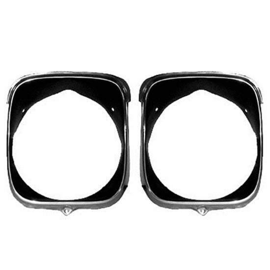Dynacorn M1396 Headlamp Bezels, Inner/Outer, 1969 Chevelle, RH