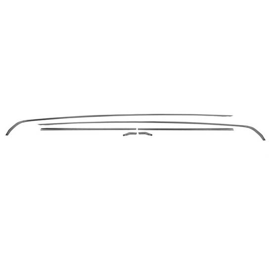 Dynacorn M1355 Drip Rail Moldings, 1970-72 Chevelle, 6 Piece
