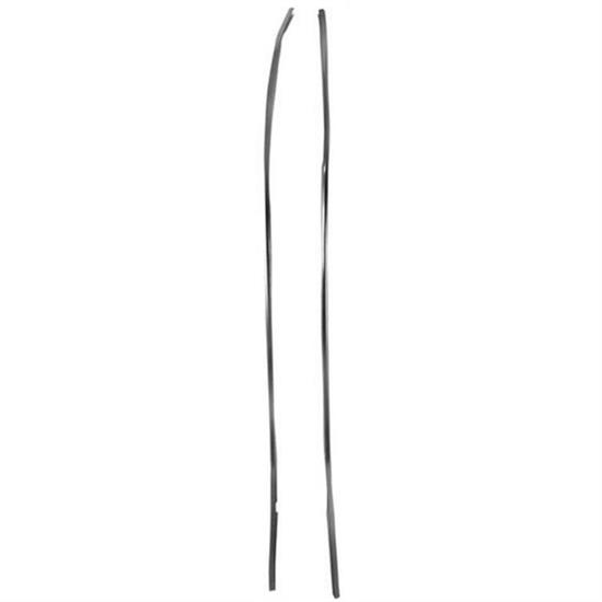 Dynacorn M1359 Door Edge Guard Moldings, 70-72 Chevelle/El Camino,Pair