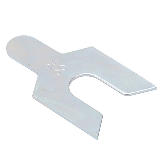 A-Arm Control Arm 1/32 Inch Alignment Shim, 9/16 Slot Size, Zinc