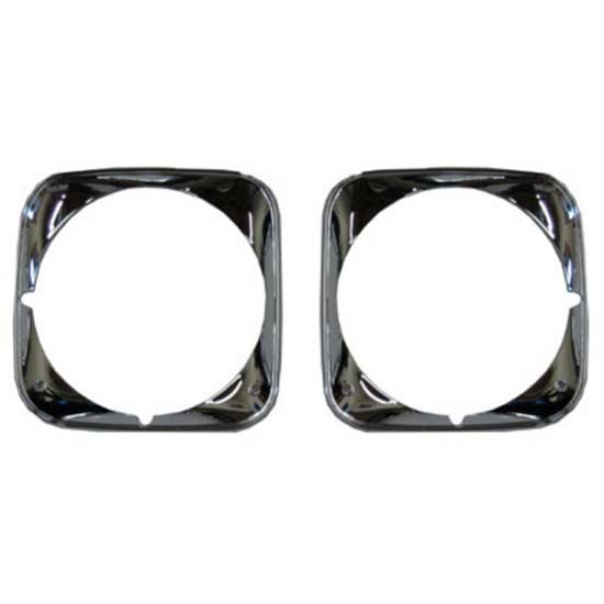 Golden Star HL03-71P Headlamp Bezels, LH/RH, 1971 Chevelle, Pair