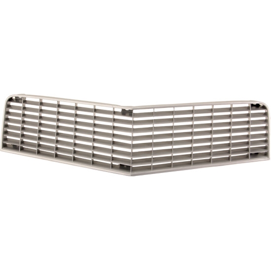 Golden Star GR01-74 1974-1977 Standard Camaro Silver Upper Grille