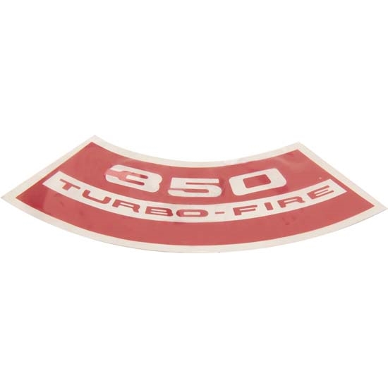 Jim Osborn DC0575 Turbo Fire 350 Air Cleaner Decal