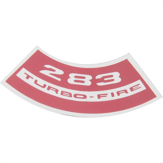 Jim Osborn DC0572 Turbo Fire 283 Air Cleaner Decal