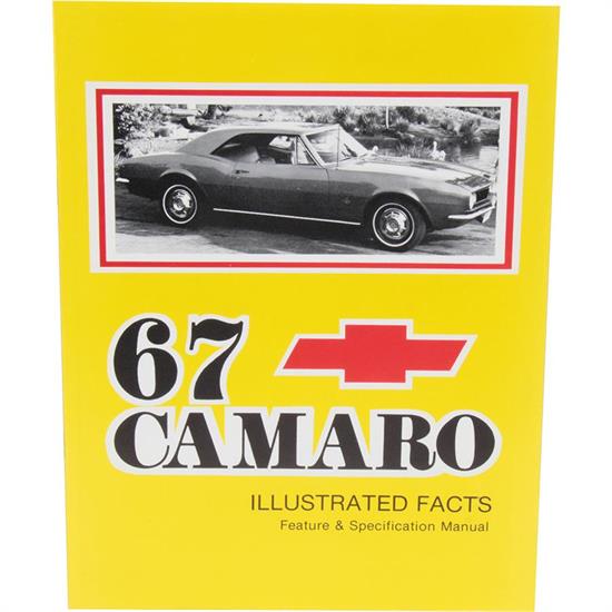 Jim Osborn MP0028 1967 Camaro Illustrated Facts Book