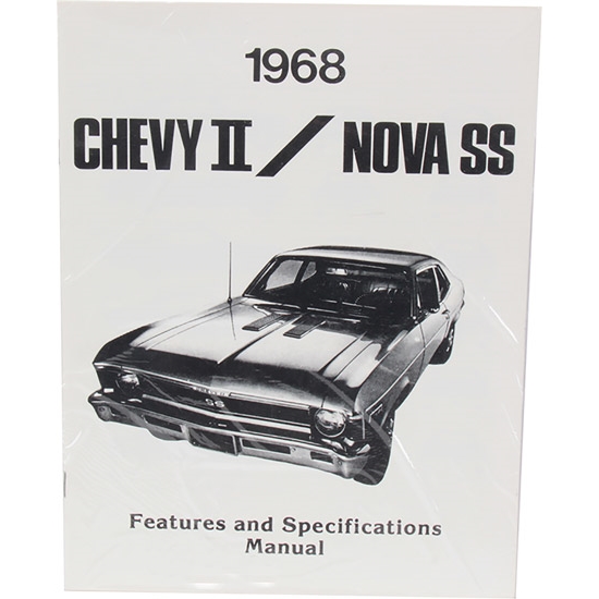 Jim Osborn MP0087 1968 Nova Illustrated Facts Manual