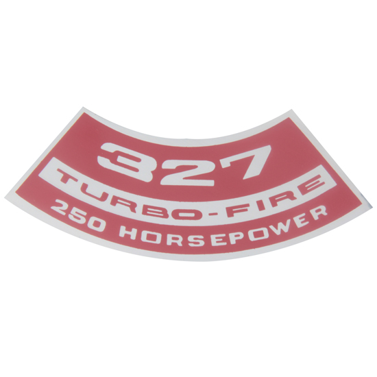 Jim Osborne DC0156 327 Turbo Fire 250HP Decal