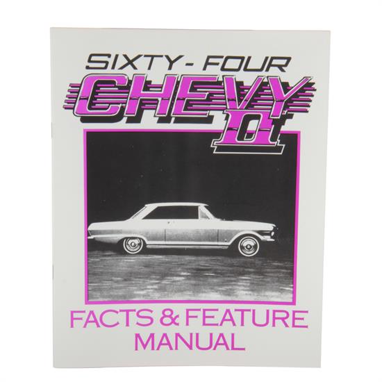 Jim Osborn MP0304 1964 Chevy II Nova Illustrated Facts Manual