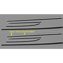 Repops CA142R Window Felt Kit for 1967 Camaro Coupe, 8-Piece