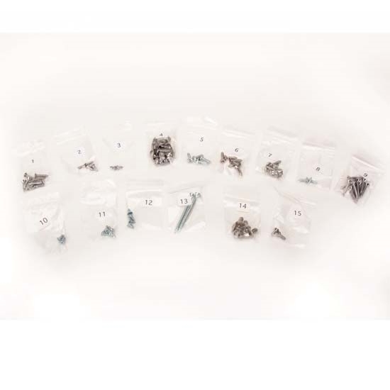 Mr. G's GM1041 64-65 Chevelle Interior Screw Kit, Convertible w/ Buckets