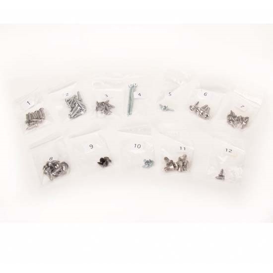 Mr. G's GM1260 Interior Screw Kit, 1968 Chevelle 4-Door