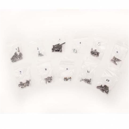 Mr. G's GM1720 69 Chevelle Interior Screw Kit, 2 Dr H/T, 75 Screws