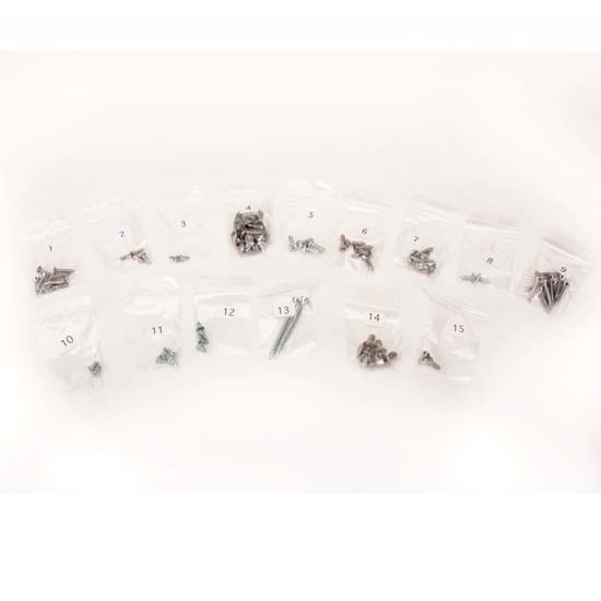 Mr. G's GM1710 Interior Screw Kit, 69 Chevelle Convertible