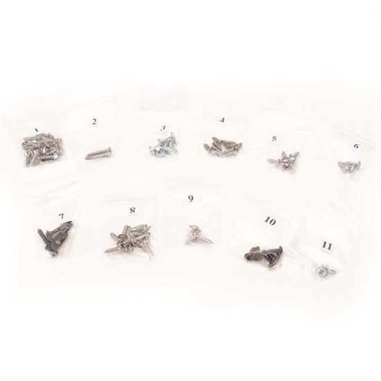 Mr. G's GM1215 70 Chevelle Interior Screw Kit, 2 Dr, 75 Screws