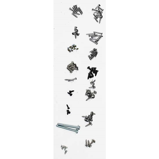 Mr. G's GM1700 Interior Screw Kit, 1967 Camaro Convertible, 107 Screws