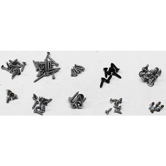 Mr. G's GM1170 Interior Screw Kit for 1967 Camaro Coupe, 82 Screws