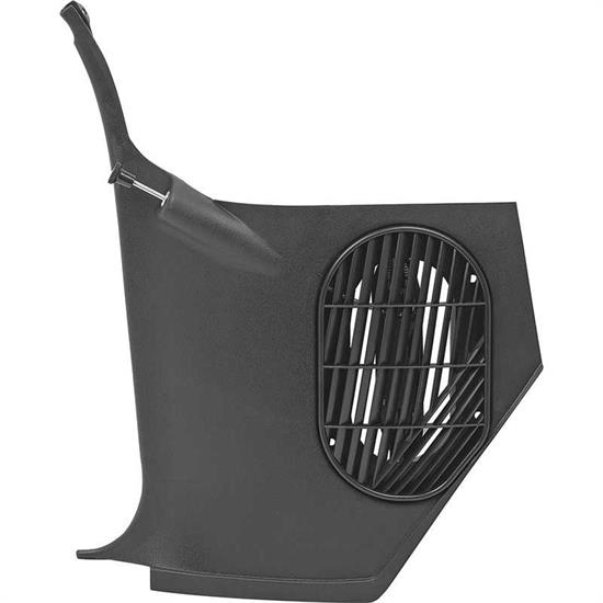 OER 4476646 1965-67 Nova/Chevy II Kick Panel, Black, LH