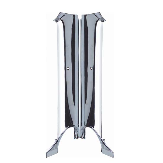 OER K904 1967 Camaro/Firebird Inner Pillar Post Moldings, Chrome, Convertible