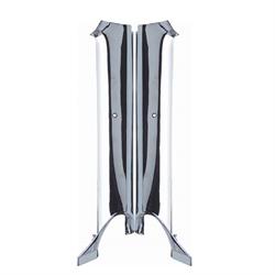 OER K904 1967 Camaro/Firebird Inner Pillar Post Moldings, Chrome, Convertible