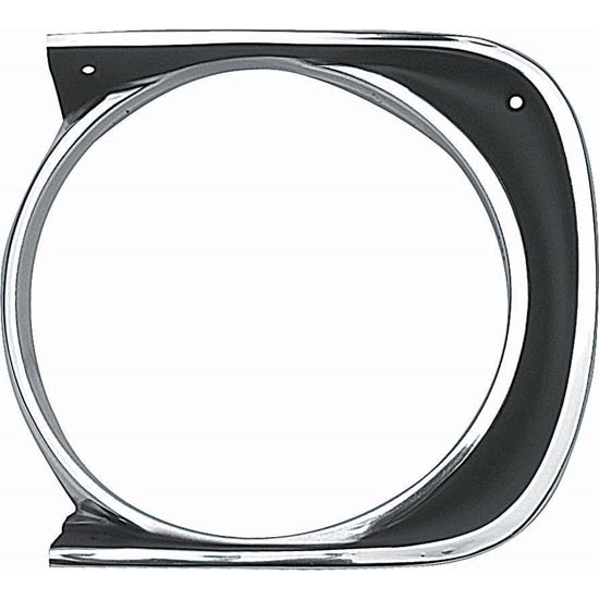 OER 3916613 Standard LH Headlight Bezel for 1967 Camaro