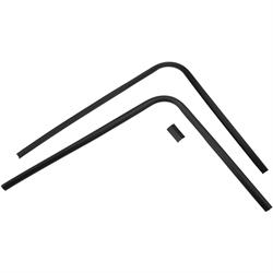 OER K887 67-68 Headliner Moldings, Rear, Black, 3 Pc