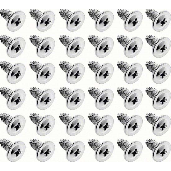OER K606 67-69 Camaro Wheel Opening Molding Screw Kit, Ea Wheel