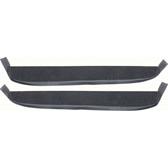 OER K626801 68-69 Camaro/Firebird Deluxe Door Panel Carpet, Black