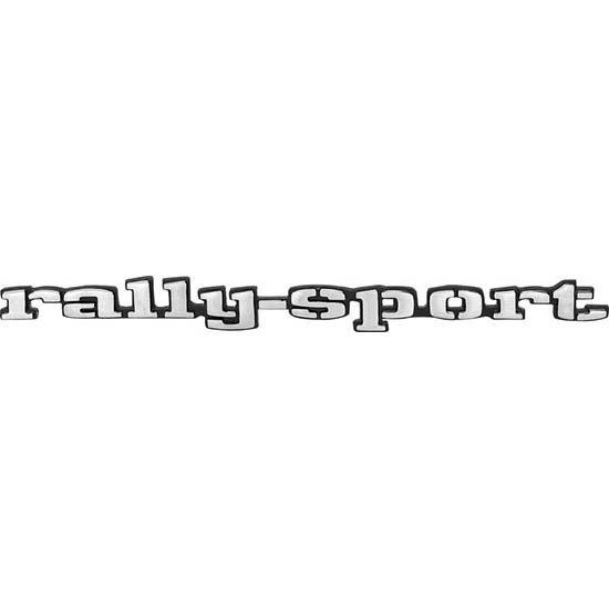 OER 3953633 Diecast Rally Sport Fender Emblem, Each, 1969 Camaro