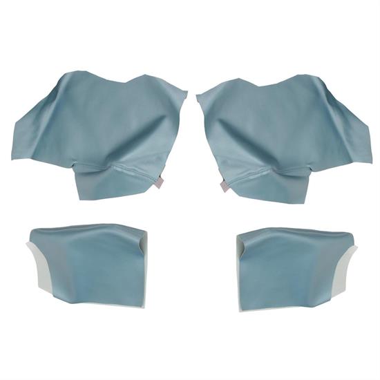 PUI 67FR12 Rear Arm Rest Covers, 1967-69 GM F-Body, Pair